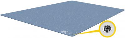Electrostatic Dissipative Chair Floor Mat Signa ED Bluish 1.22 x 1.5 m x 3 mm Antistatic ESD Rubber Floor Covering